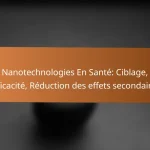 Nanotechnologies En Santé: Ciblage, Efficacité, Réduction des effets secondaires